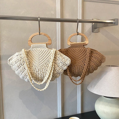 Noah's Crochet Shell Bag